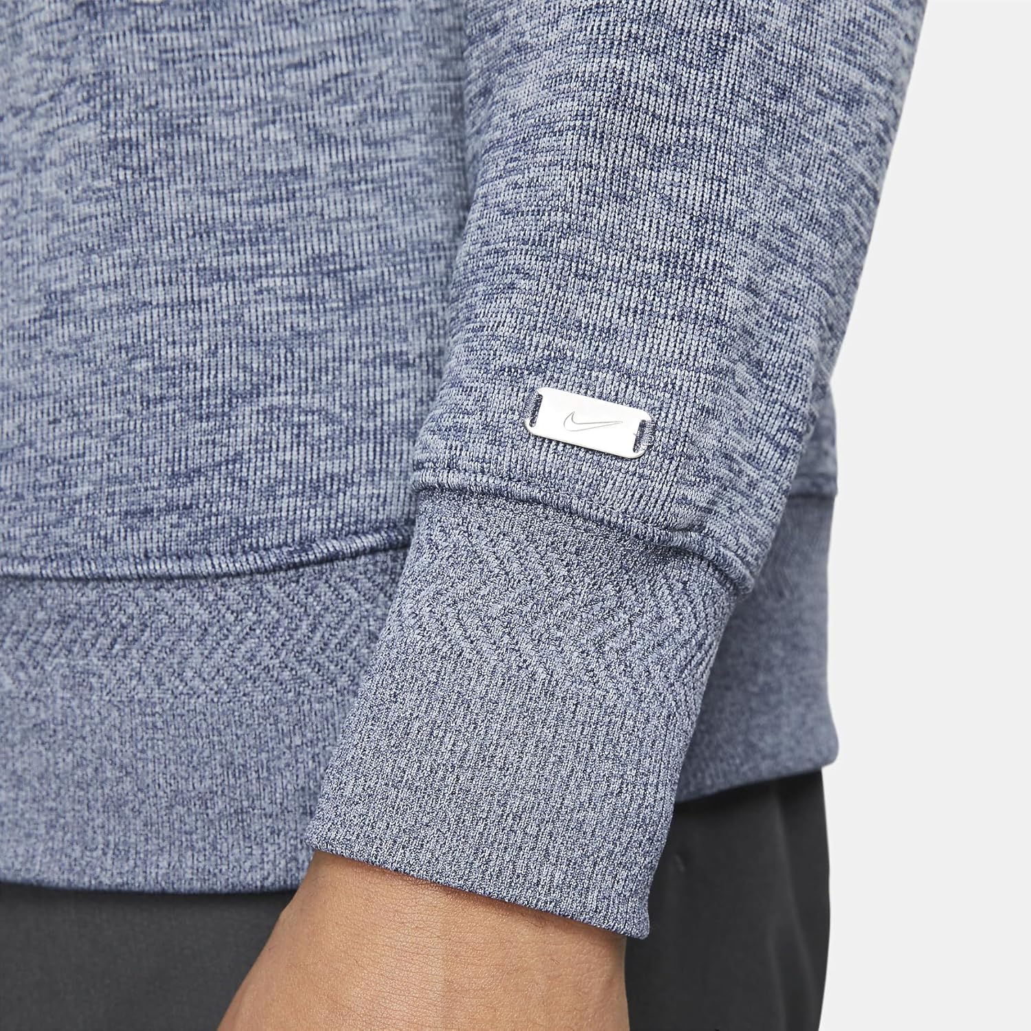 M NK DF PLAYER HZ TOP Men's Half-Zip Golf (OBSIDIASHEN SLATE)
