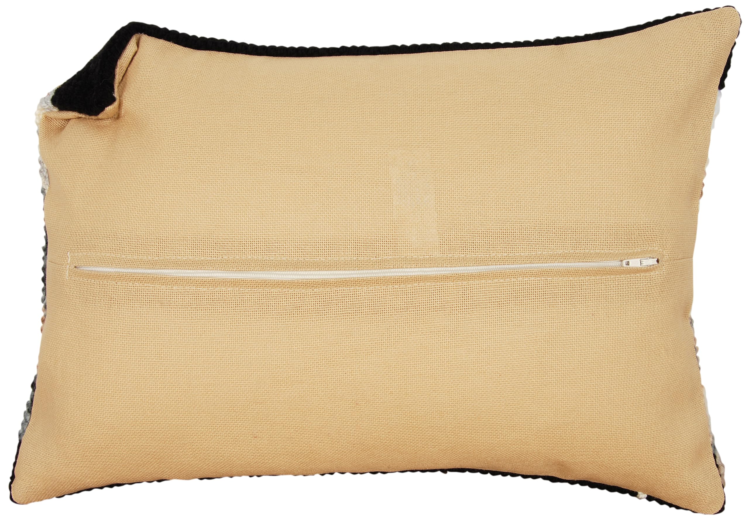 Vervaco cushion back with zipper 35 x 45 cm, beige, DIY