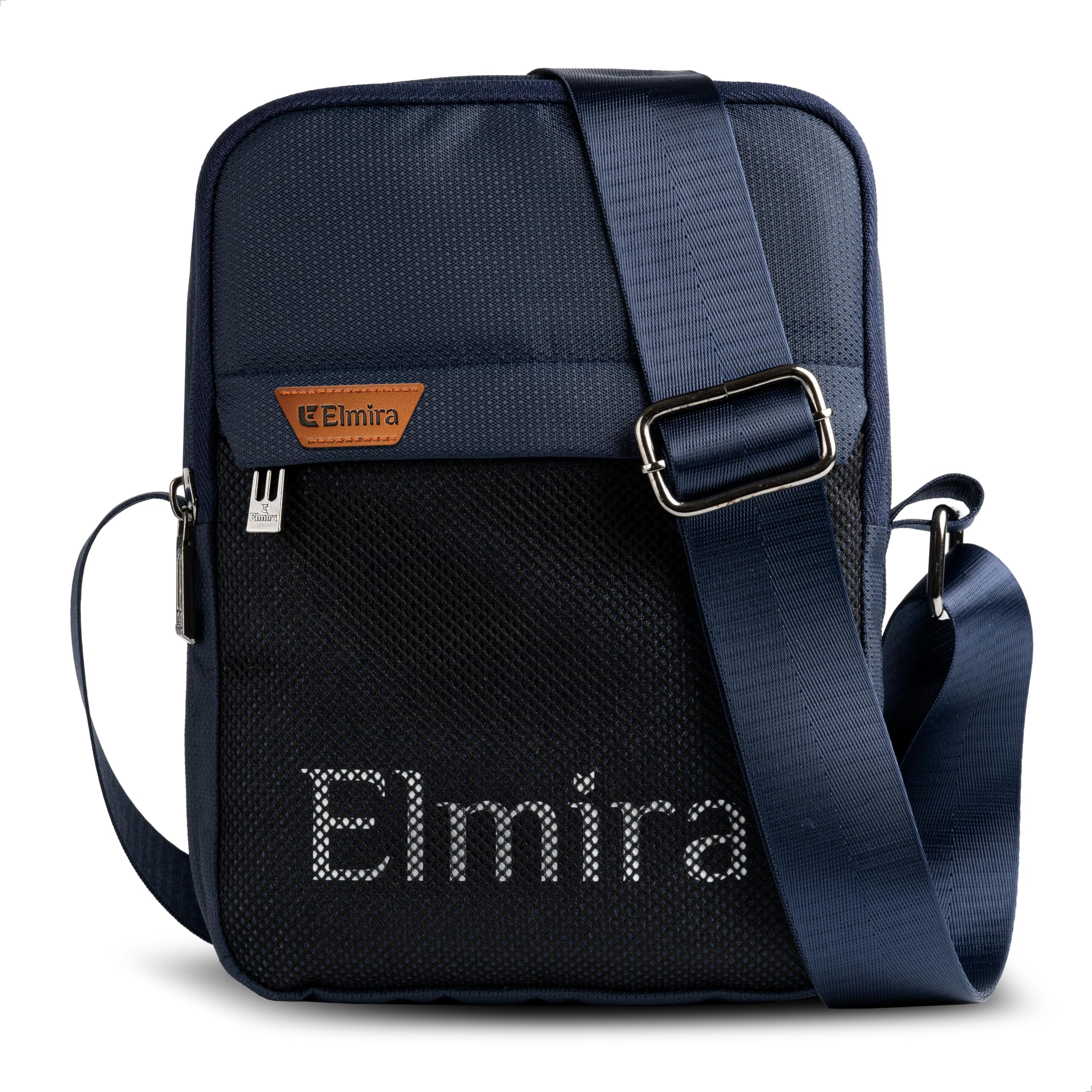Sling Bag for Men & Women - Small Passport Stylish Cross Body Travel Office Messenger One Side Shoulder Hand Bag comes with Padded & Water-resistant (ELR-SLG-002)