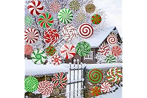 30 Pieces Giant Gumdrop Decorations for Christmas and Holiday Decor