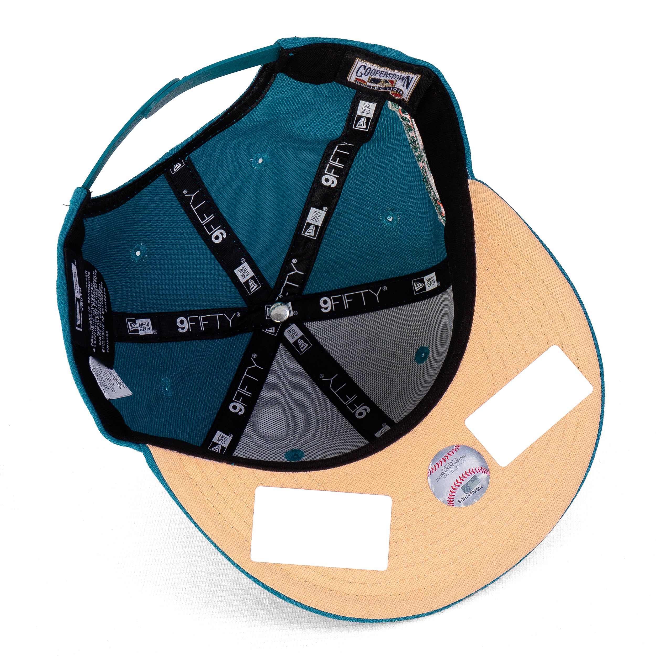 New Era Kids Caps – czapka dziecięca – czapka bejsbolowa – 9FIFTY Snapback – NFL – MLB – NBA, los angeles dodgers petrol, jeden rozmiar