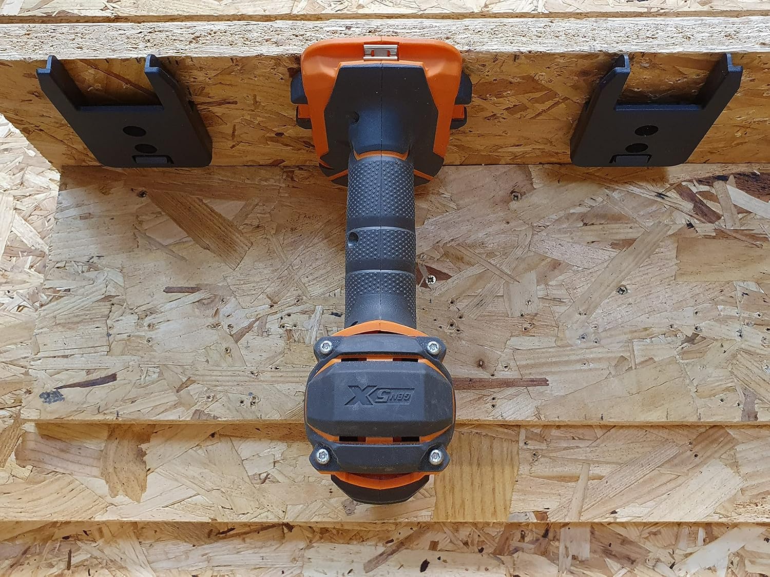 StealthMounts Tool Holder Compatible with Ridgid 18V (4 Pack) - Black | StealthMounts Locking Tool Mounts | Made in the UK