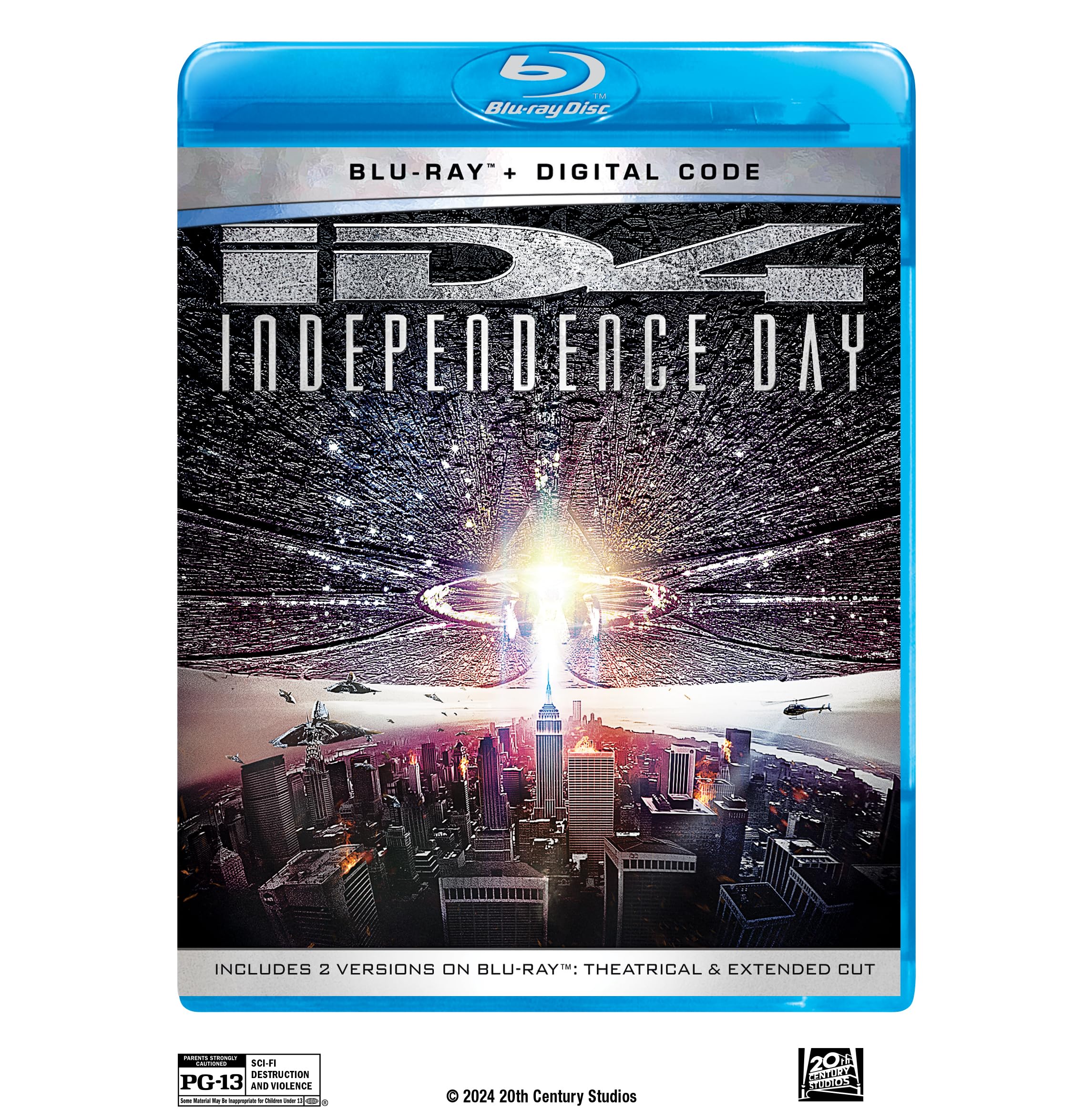 Independence Day 20th Anniversary Blu-ray USA de colección cinematográfica
