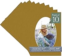 Vista 181 de CountryArtHouse Marco ovalado verde cazador de 5 x 7 pulgadas, sin ácidos, con núcleo blanco, corte biselado para fotos de 4 x 6, se adapta a marcos