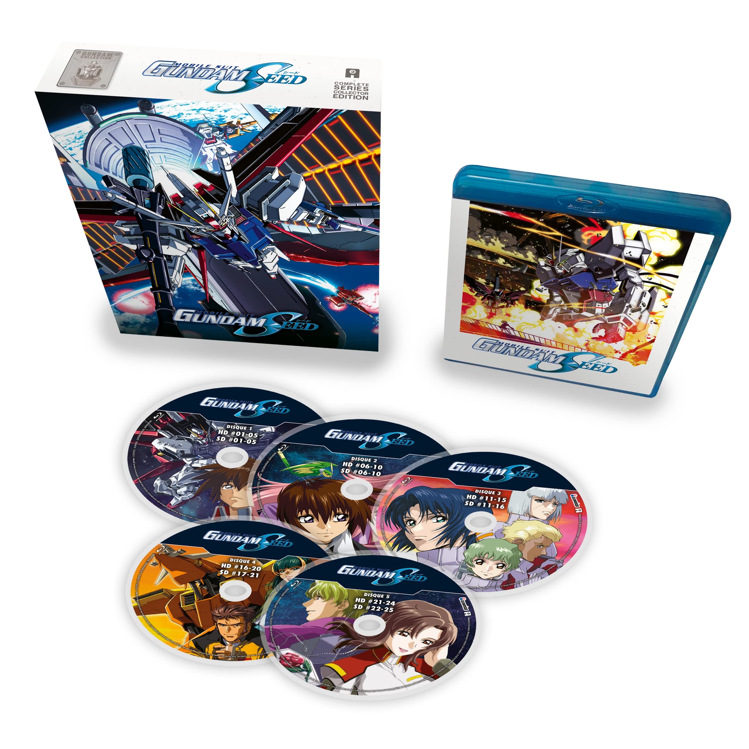 Mobile Suit Gundam SEED - Partie 1/2 [Édition Collector] [Blu-ray]