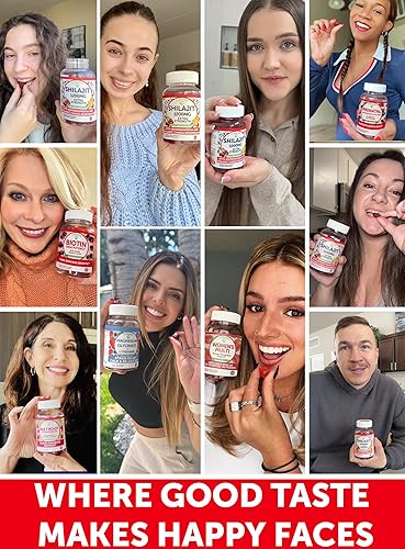 Miniatura 2 de Lunakai Gomitas Shilajit puras hechas en Estados Unidos de 1200 mg con Ashwagandha y Chaga - Shilajit del Himalaya para hombres y mujeres, apoyo de