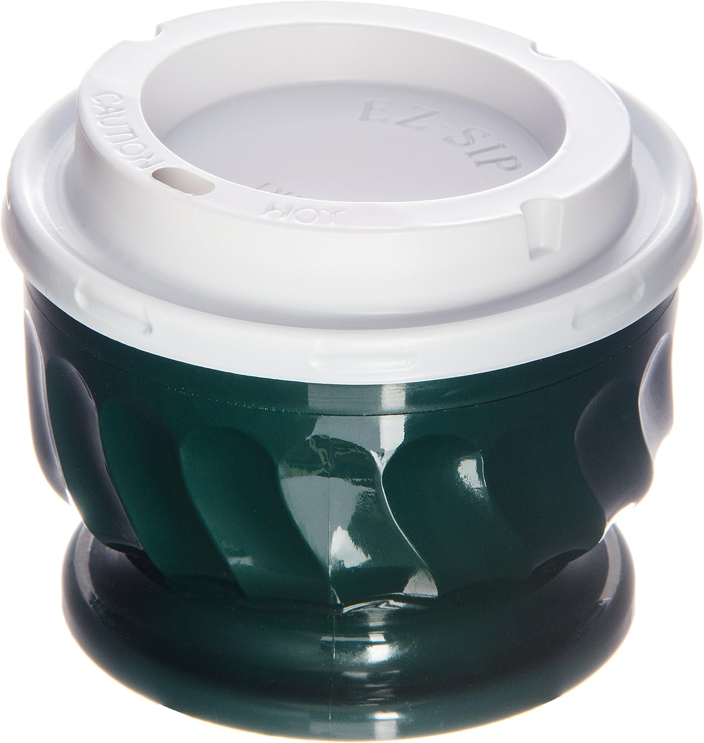 Dinex DX30008775 Polystyrene EZ-Sip Disposable Lid, 3-1/2" Diameter, For Turnbury 8oz Insulated Mug and 5oz Insulated Bowl (Case of 1000)