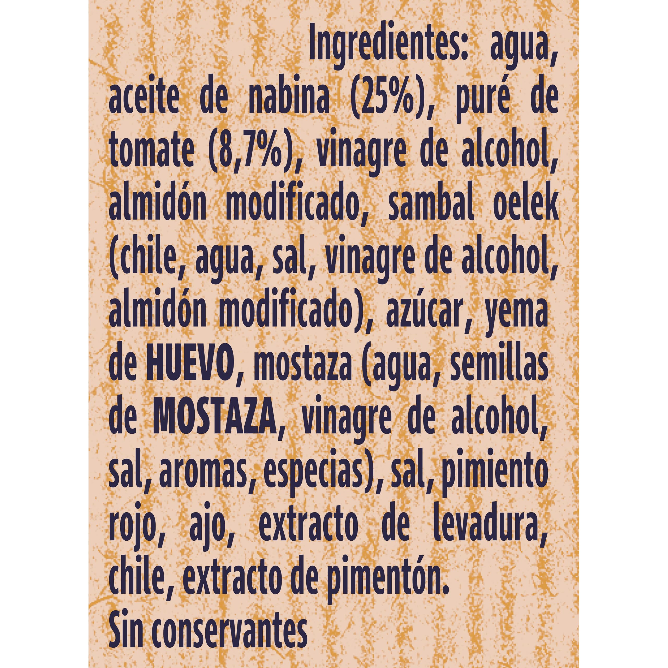 Hellmann's Salsa Brava Bocabajo, 250ml, Pack de 8