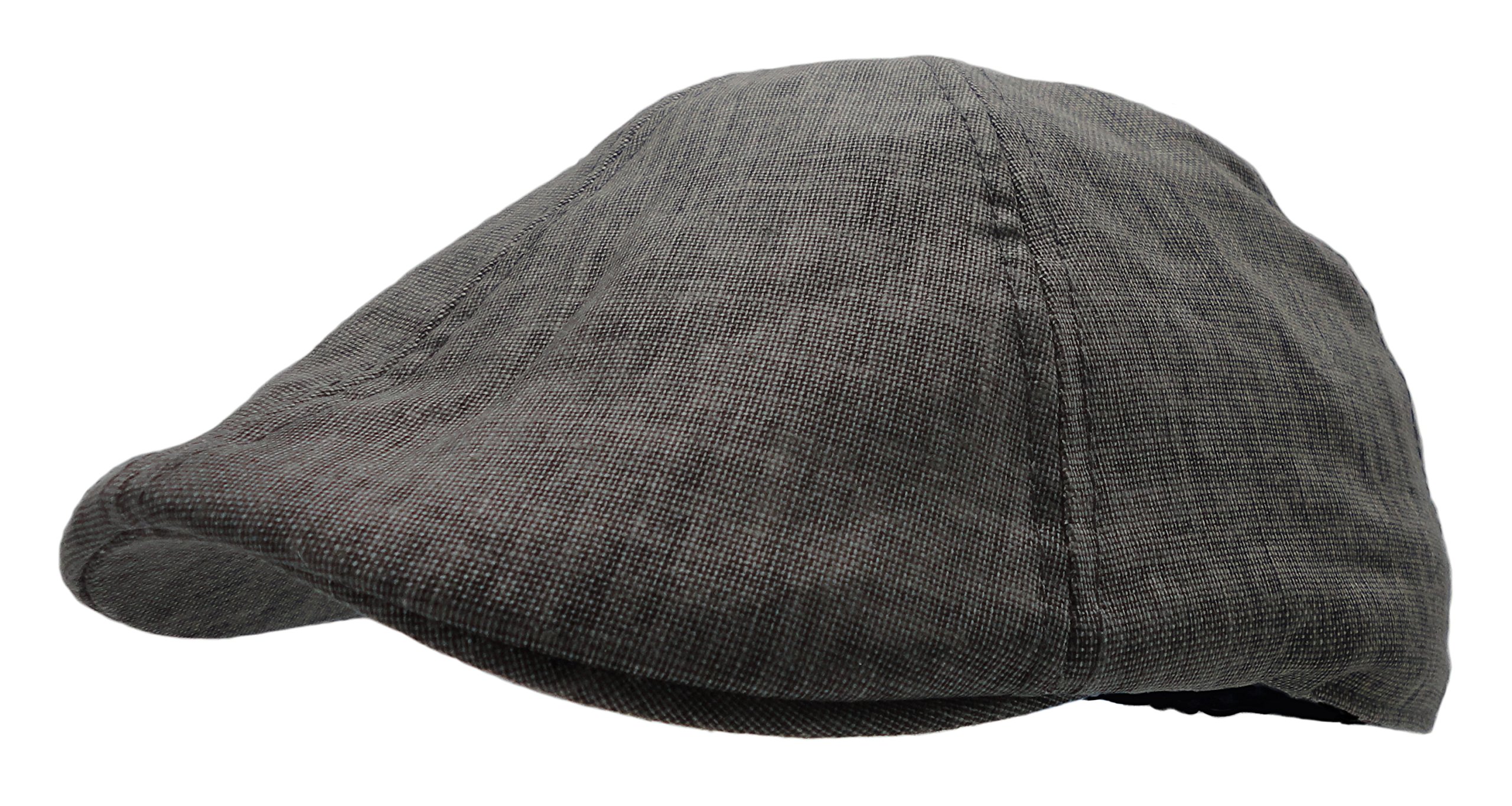 Men's Classic Linen Gatsby Newsboy Golf Ivy Hat (Gray)