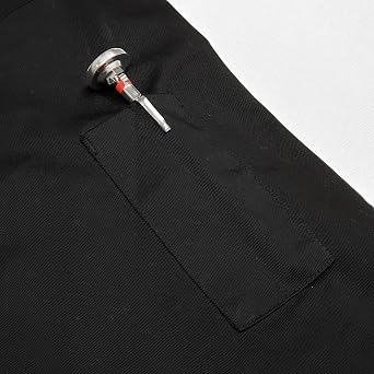 ChefsCloset Personalized Embroidered Poplin Unisex Long Sleeve Customized Chef Coat