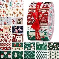 Vista 13 de Jelly Rolls de 40 piezas, tiras de tela para acolchar, tela para patchwork, tela de algodón acolchado, patchwork para manualidades