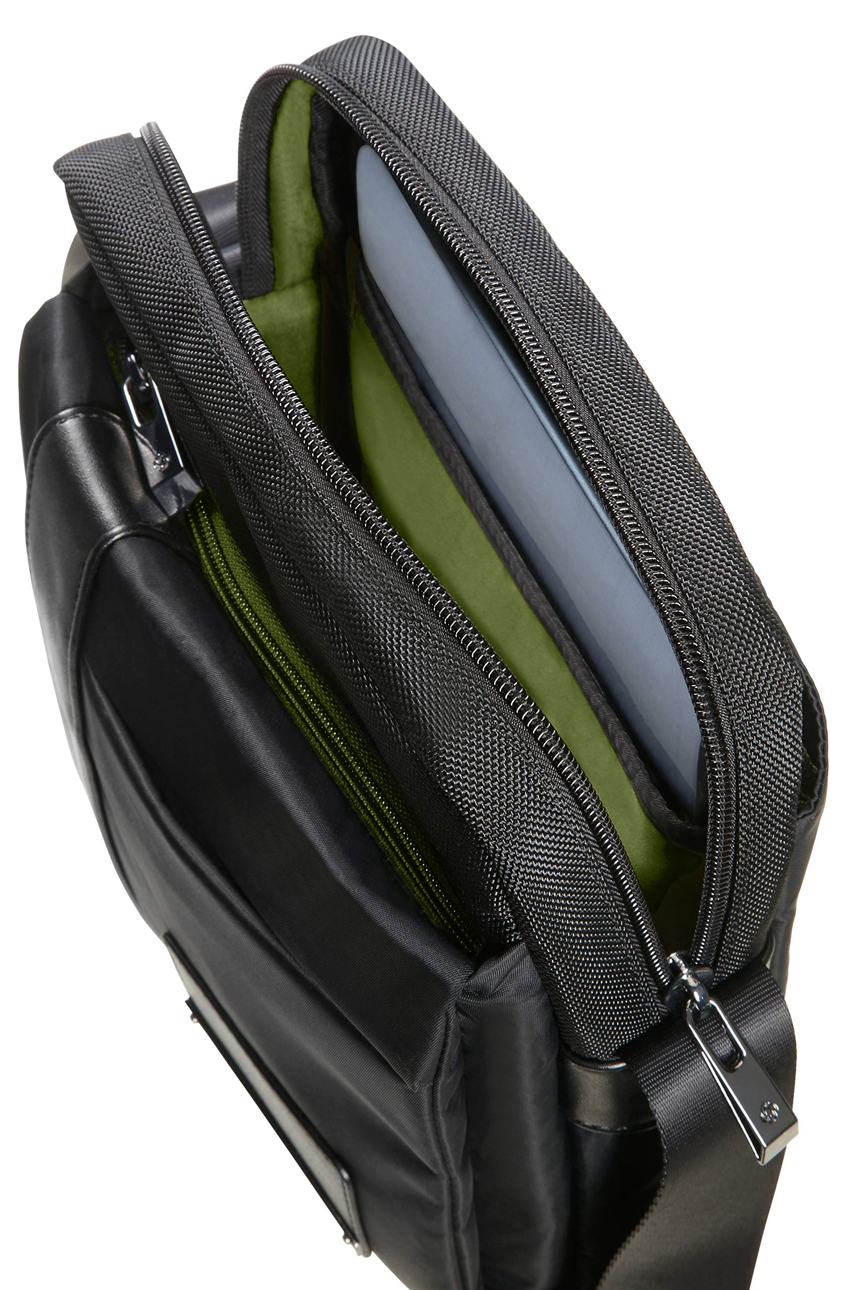 Samsonite Durchläufer Umhängetasche, 23 cm, 3, 5 L, Jet Black
