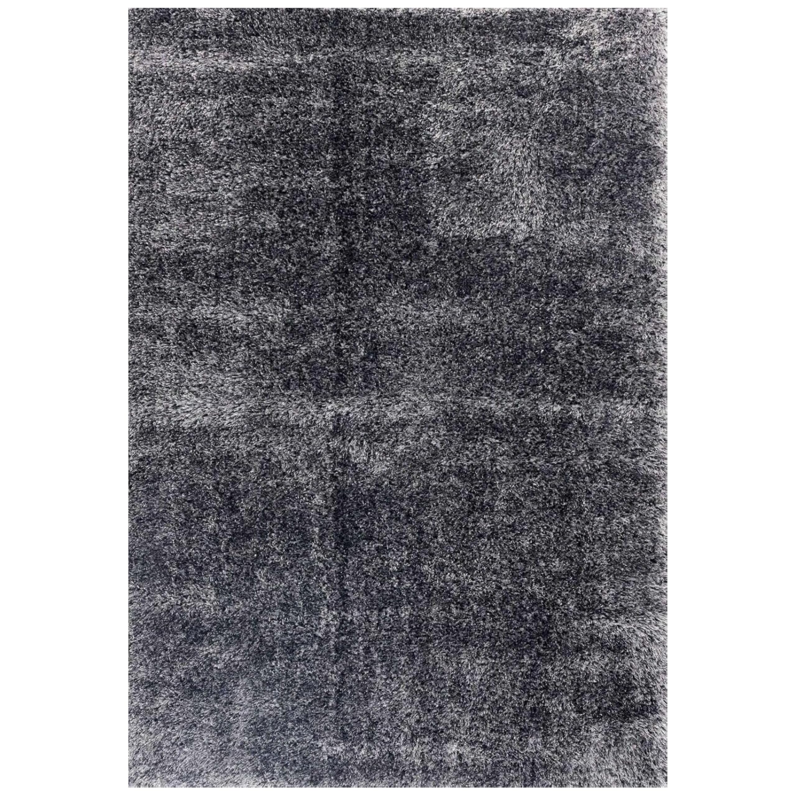 AKADIL Rugs Living Room Large & Small – Shaggy Area Rugs for Bedroom, Kitchen & Hallway – Non Slip Washable Rug Runners, Fluffy Rugs for Living Room, Office & Lounge (Dark Grey-Plain, 60 x 220 cm)