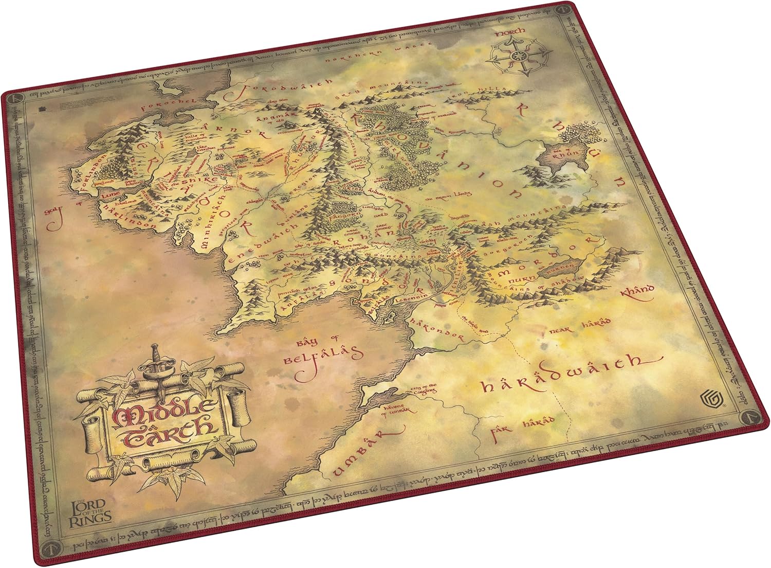 Ultimate Guard - Playmat 60 x 60 - Places of Middle-Earth