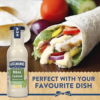 Hellmann's Ceasar Salad Dressing, 250 ml (Pack of 3)