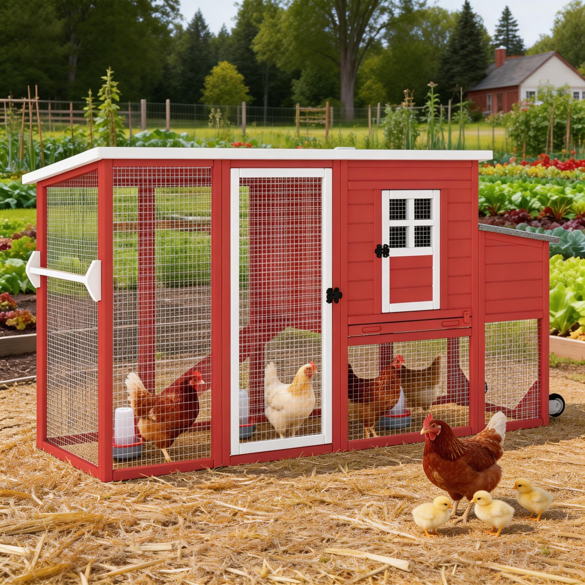 PetsCosset 75in Chicken Coop