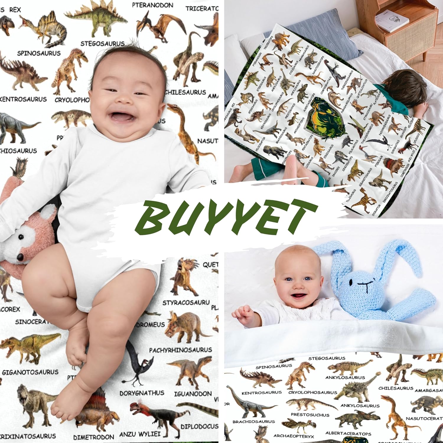 Dinosaur Flannel Blanket for Boy Girl Dino Unique Gift Dino Room Decor Throw Blanket for Teen Kid for Couch Bed,Educational Blanket for Kids,Jurassic Dinosaur Lover Fan Gift 40''x 50'' for Kid