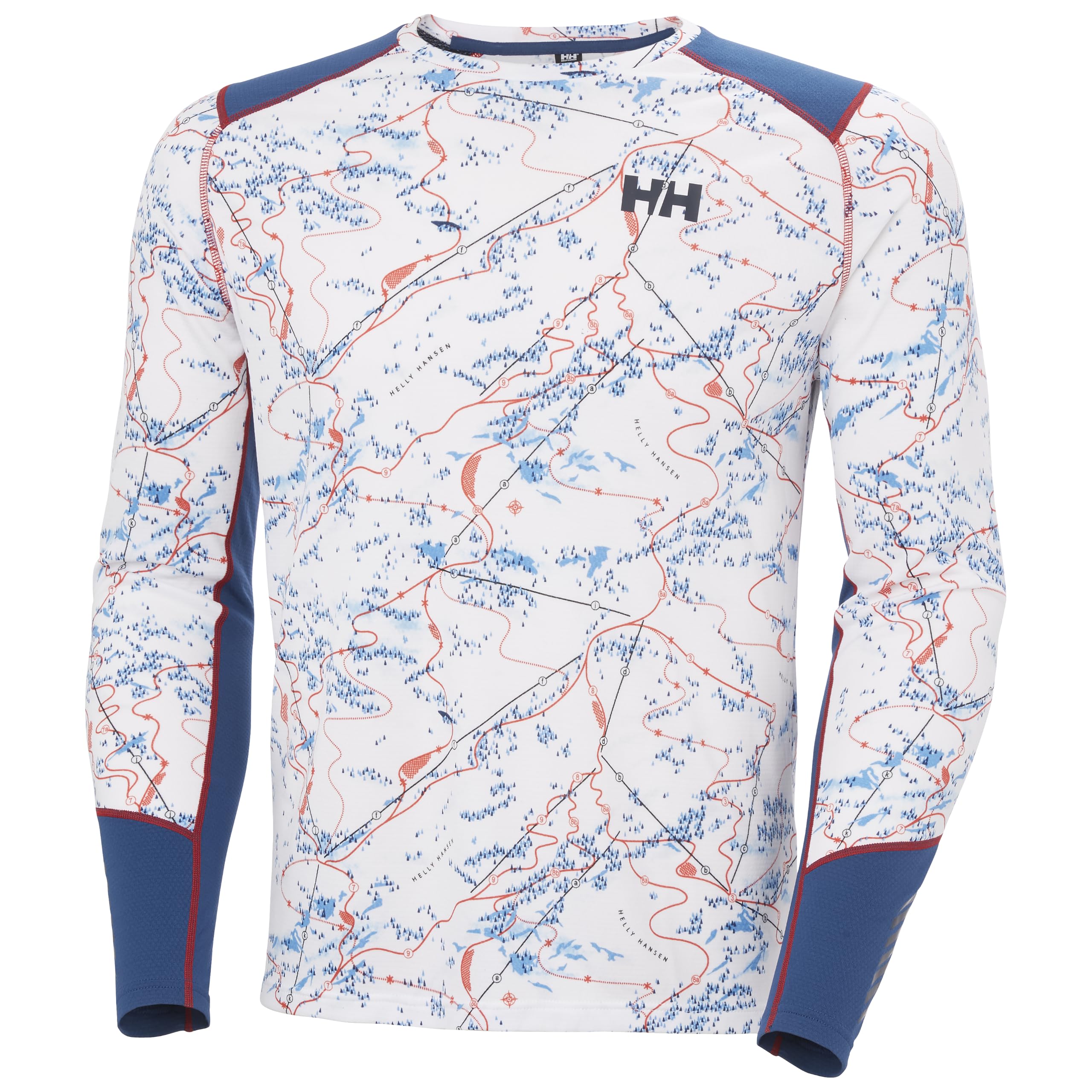 Helly Hansen Men's LIFA Active Crew, White, L
