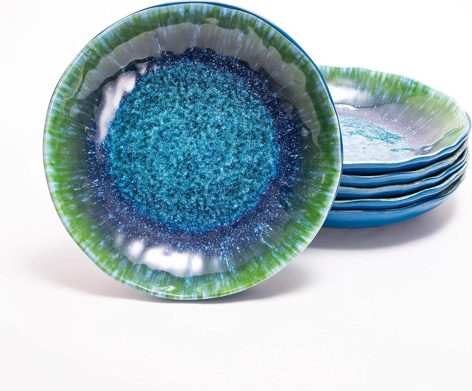 Topmela Melamine Plates and Bowls Home & Kitchen