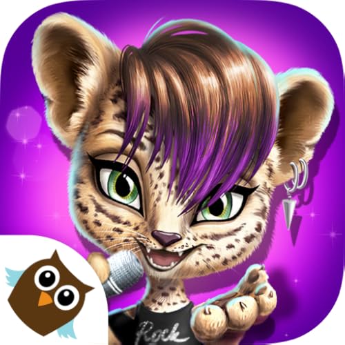 Rock Star Animal Hair Salon - Style, Dress Up & Play Music