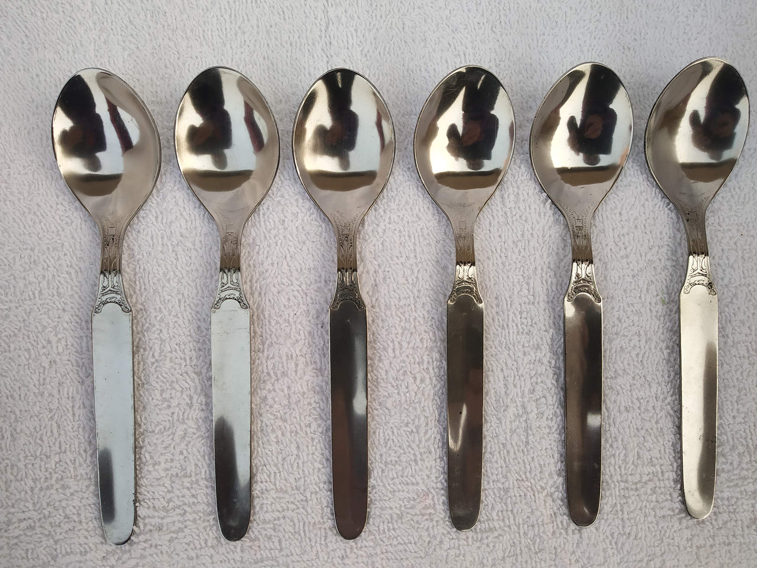 FNS Victoria Stainless Steel Dinner Spoon Set -7