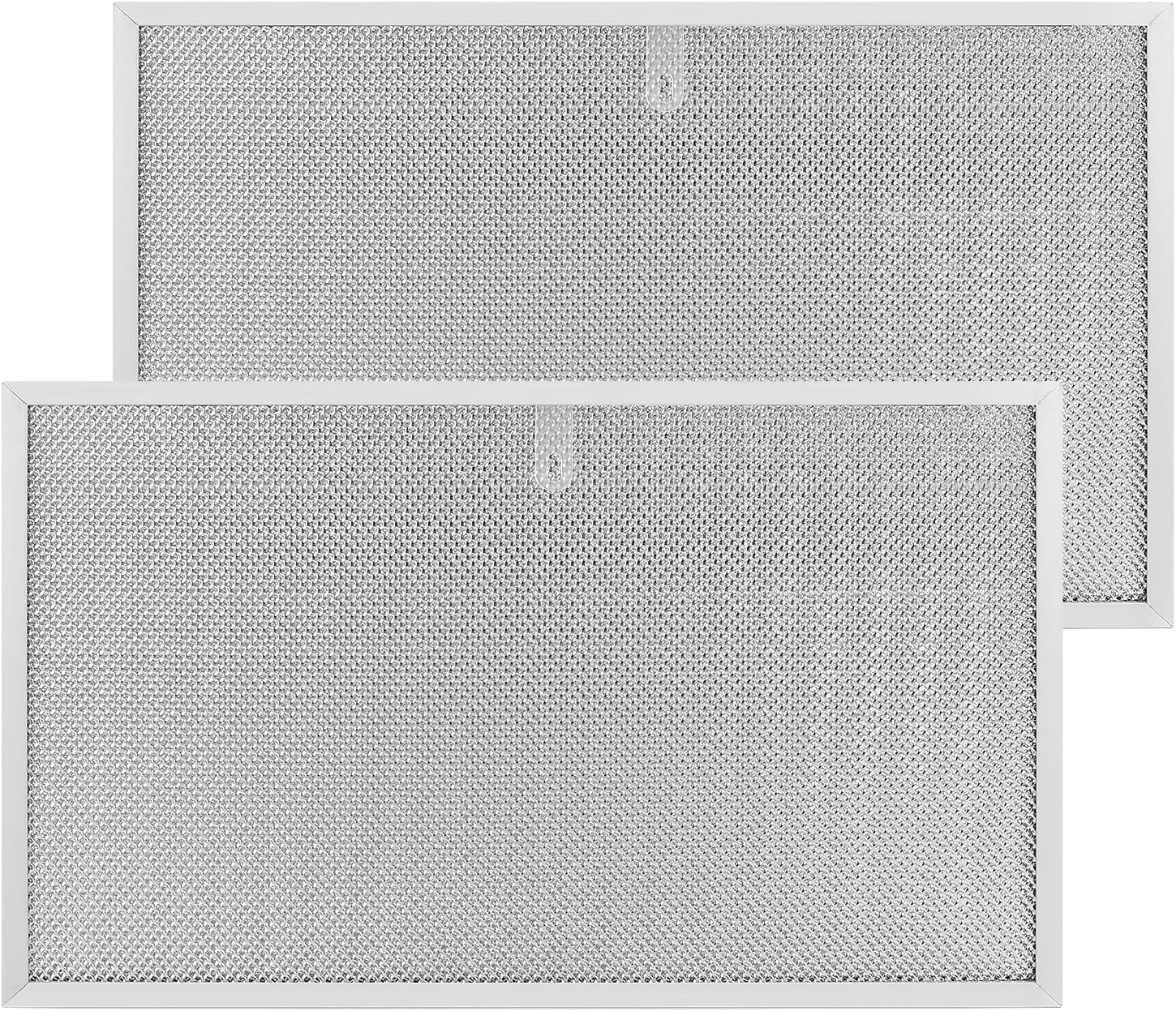 2PCS W11177751 Range Hood Grease Filter Fit for Whirlpool,Replaces Part Numbers,W10834041, W11176974, 4547137,W10419114, AP6285612, PS12348521, EAP12348521（17.24x11.18x0.35inch）