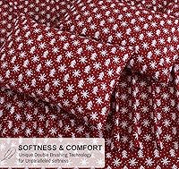 Vista 121 de RUVANTI Flannel Sheets Twin Size - 100% Cotton Double Brushed Twin Sheets Set, Deep Pockets 16 Inches, All Seasons Breathable & Extra Soft Bed Bali