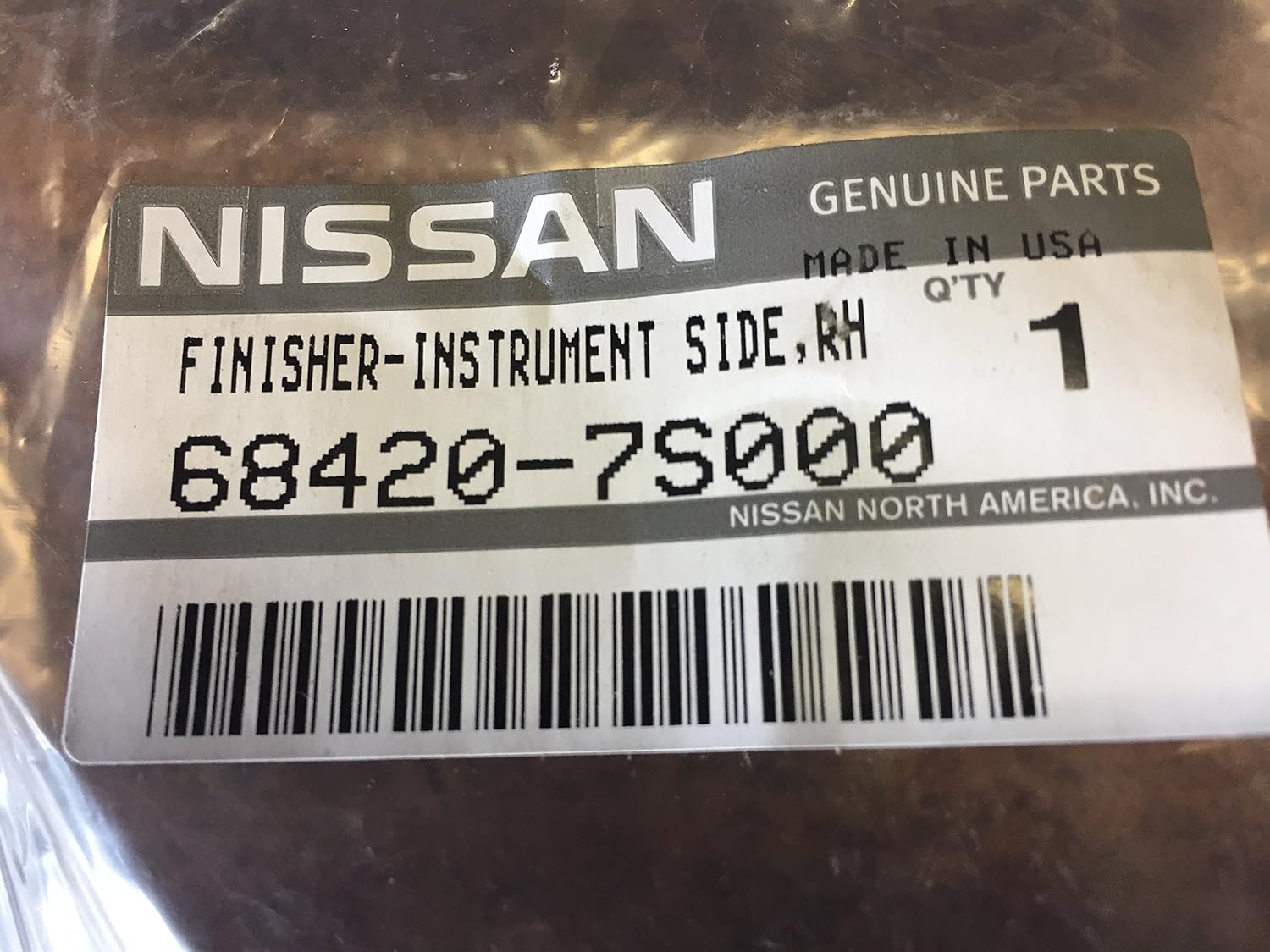 NEW OEM NISSAN 2004-2006 TITAN/ARMADA PASSENGER SIDE AC VENT ASSEMBLY - GRILLE