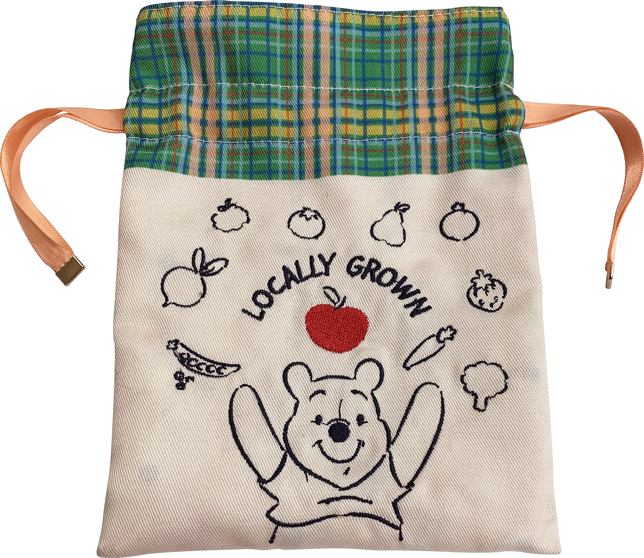 Amazon.co.jp: Winnei the Pooh/くまのプーさん/刺繍巾着 IG3579