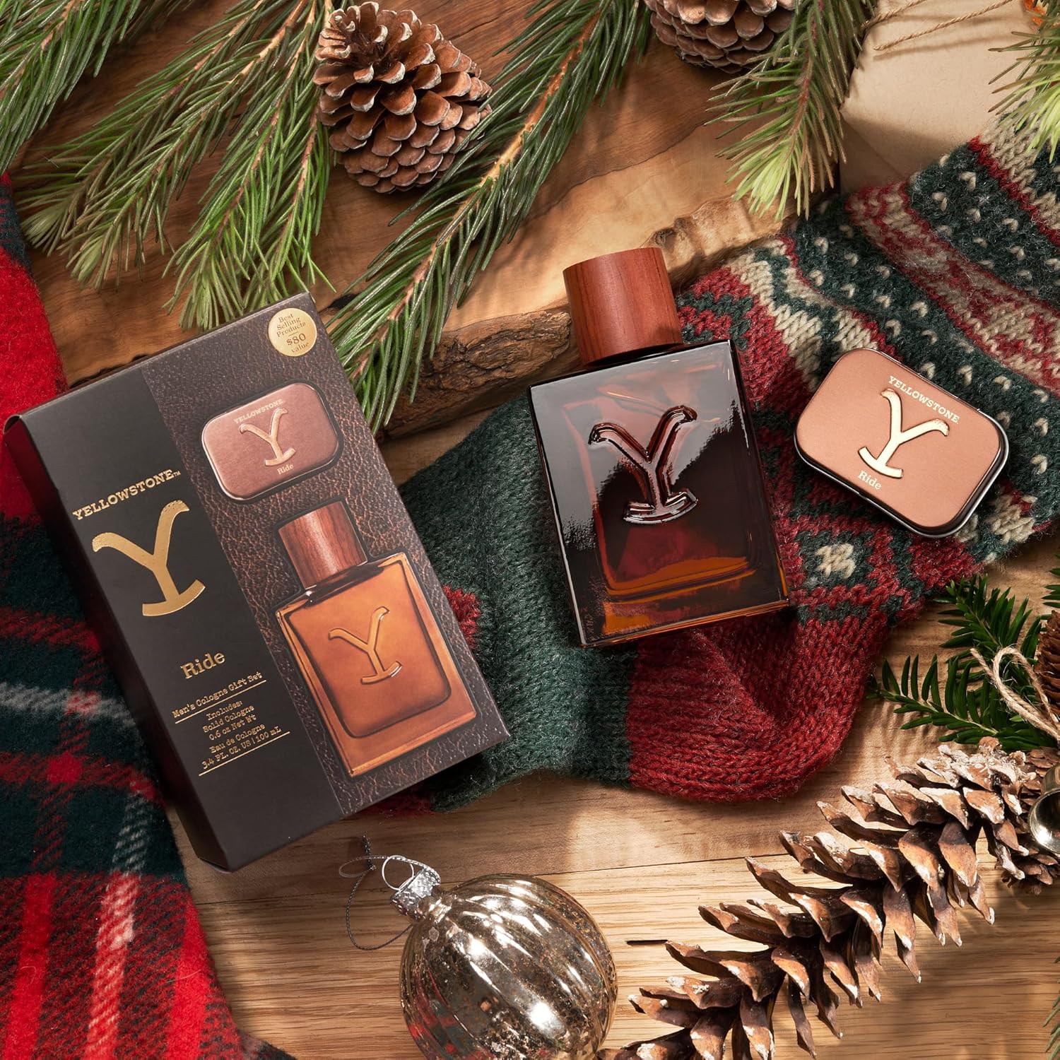 Tru Fragrance Beauty Yellowstone Ride Men's Cologne Gift Set - Image 8