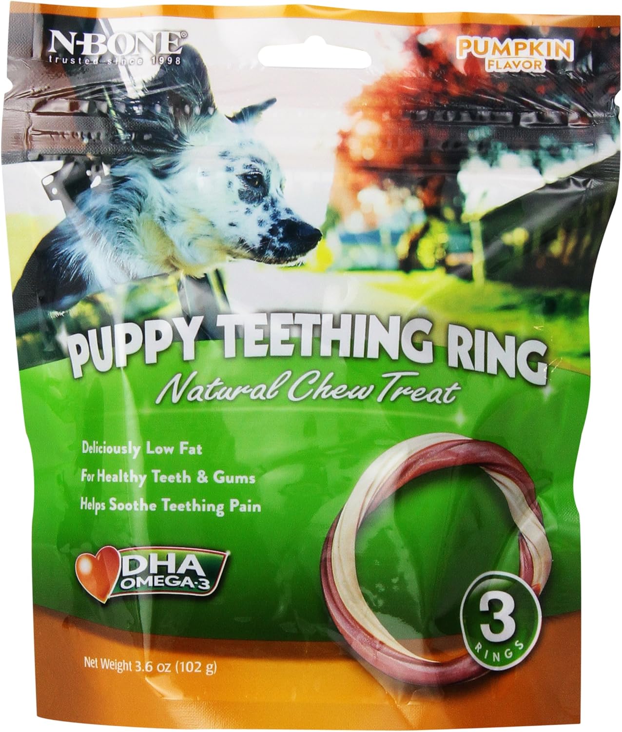 Pet Supplies Pet Chew Toys NBone 3Pack Puppy Teething Ring