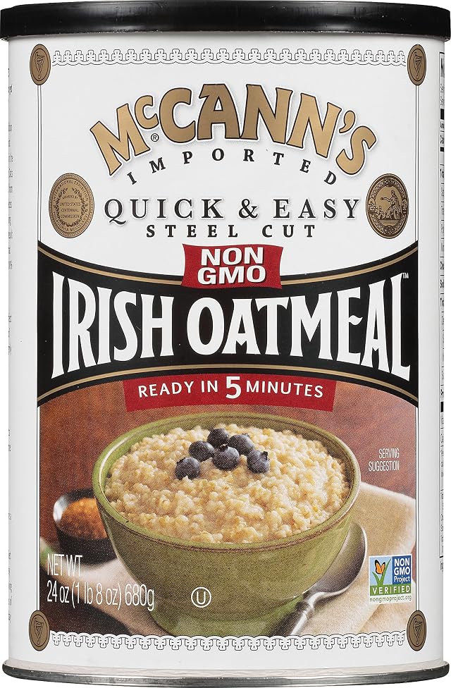 McCanns Irish Oatmeal Quick Easy Steel Cut Oats 24 Ounce