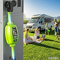 Vista 8 de GEARit Protector de Sobretensiones para RV de 50 Amperios (Wi-Fi con aplicación) Monitor en Tiempo Real - Enchufe, Entradas, Receptáculos - Protege