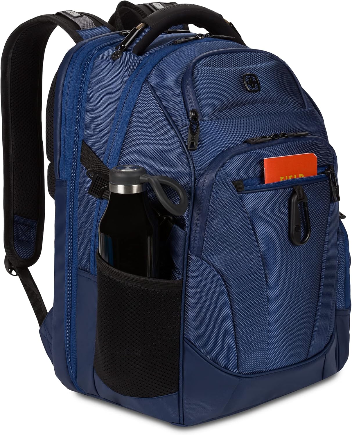 SwissGear Endure ScanSmart Laptop Backpack – TSA Approved Tech Backpack – Fits Most 17" Laptop – Multiple Organizer Pockets – Navy Ballistic - Image 8