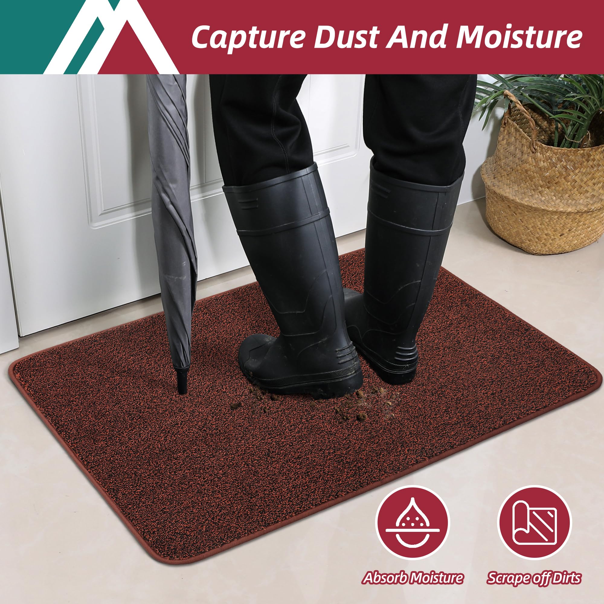 COSY HOMEER Nonslip Door Mats Indoor - Image 3