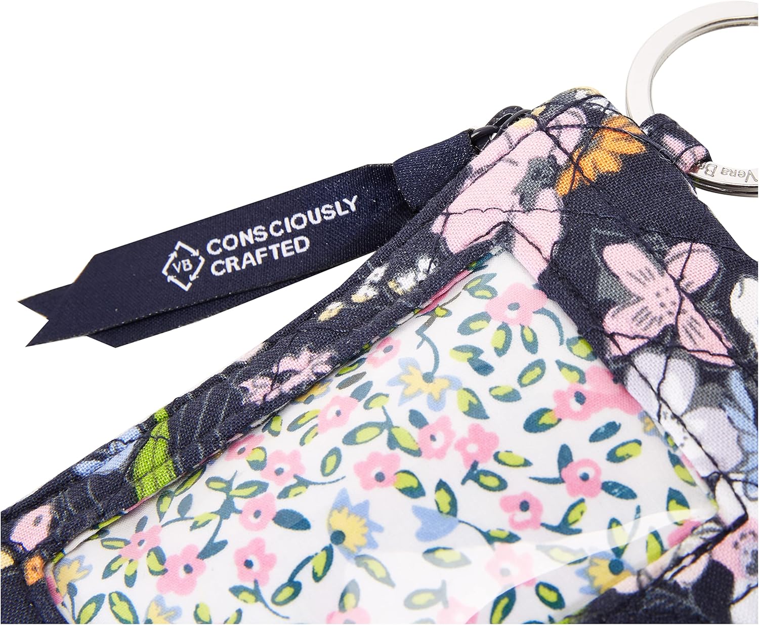 Vera Bradley womens Cotton Zip Wallet ID Case, Bloom Boom Navy - Recycled Cotton, One Size US at  Women’s Clothing store
