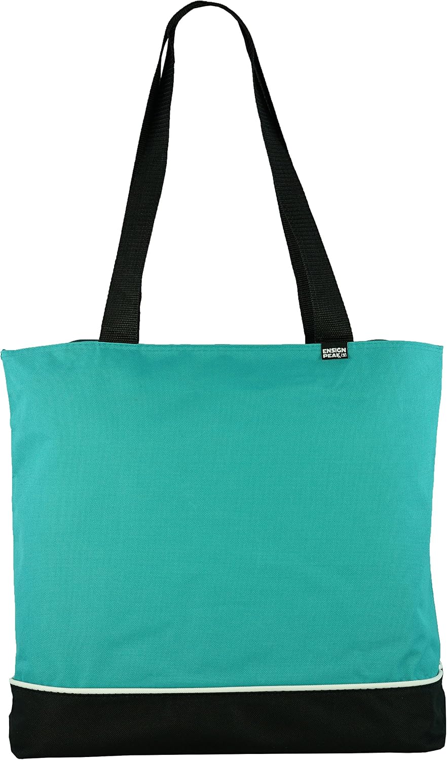 Shoulder Tote Bag with Zipper