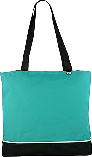 teal tote