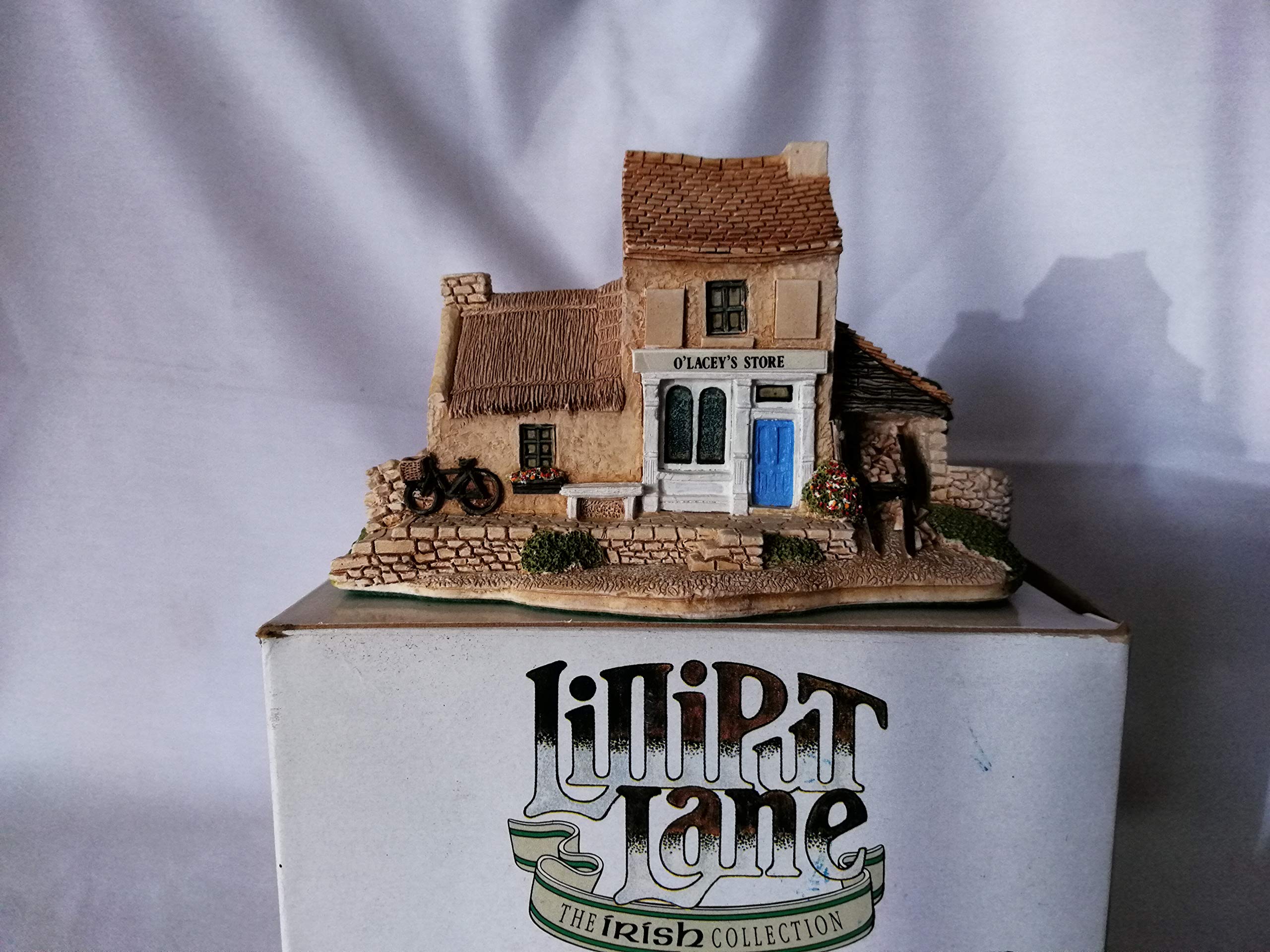 Lilliput Lane Brown Cottage O'lacey's Store From The Irish Collection 466