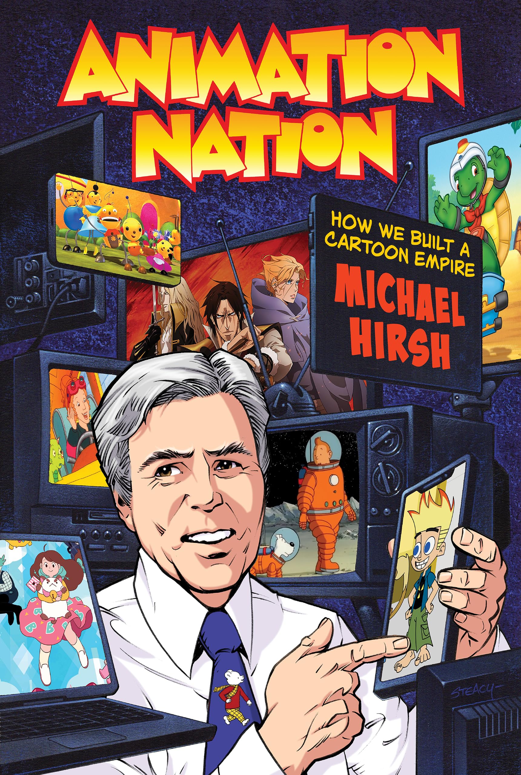 Animation Nation livre de collection illustre sur la genese d un empire du dessin anime