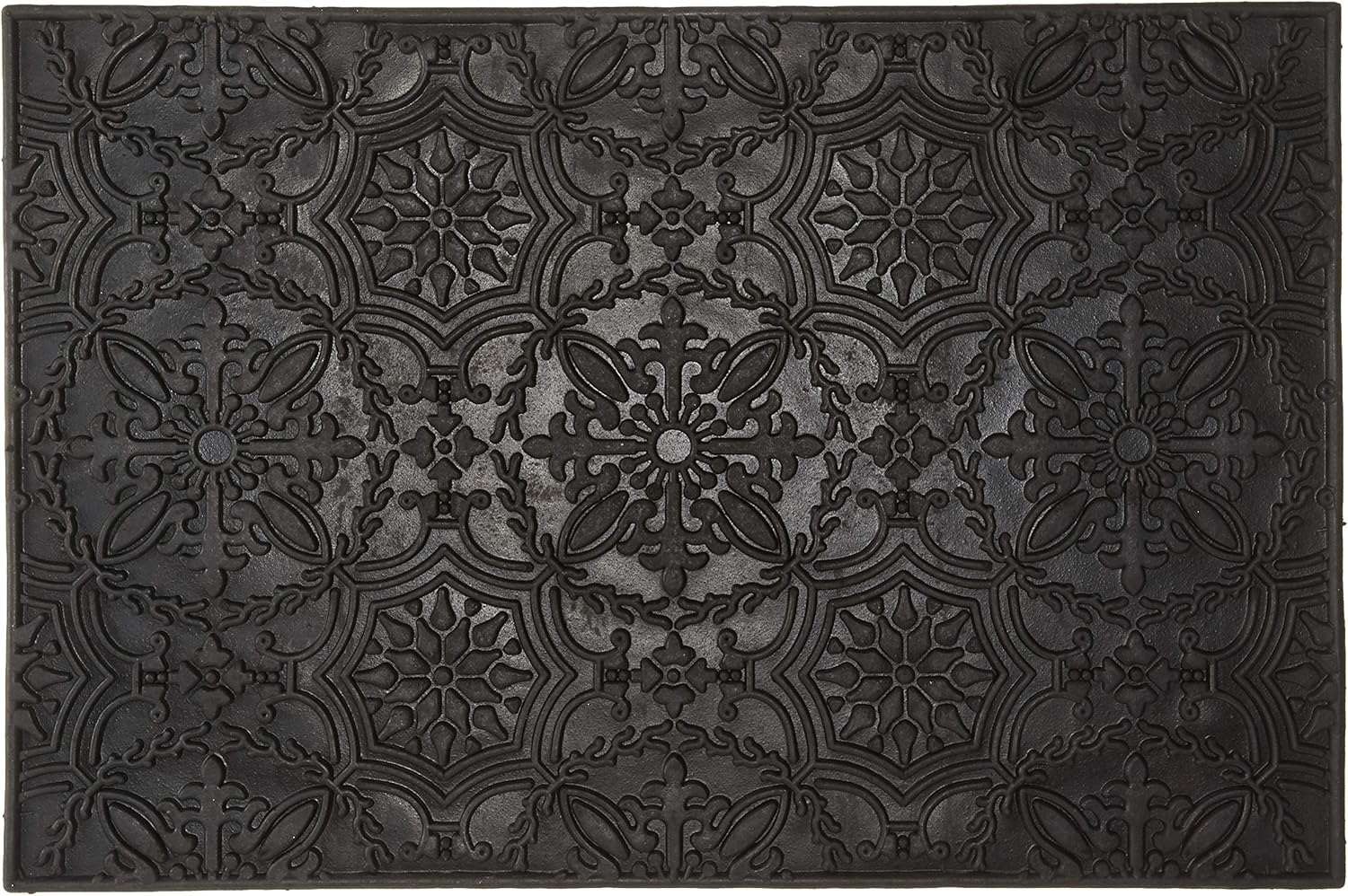 Imports Decor Rubber Doormat, 30" by 18" by 1/2", Woven