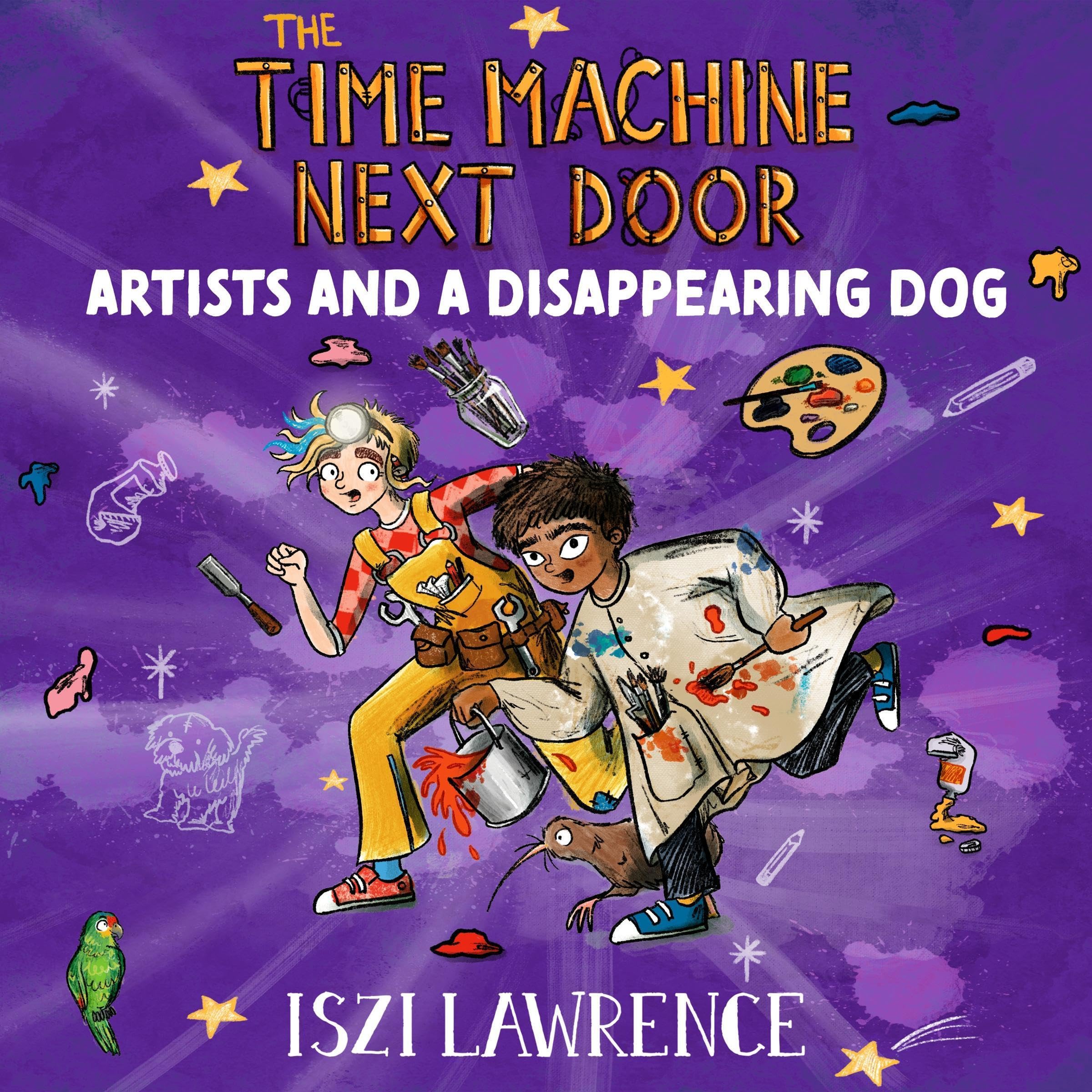Cover art for The Time Machine Next Door: Artists and a Disappearing Dog