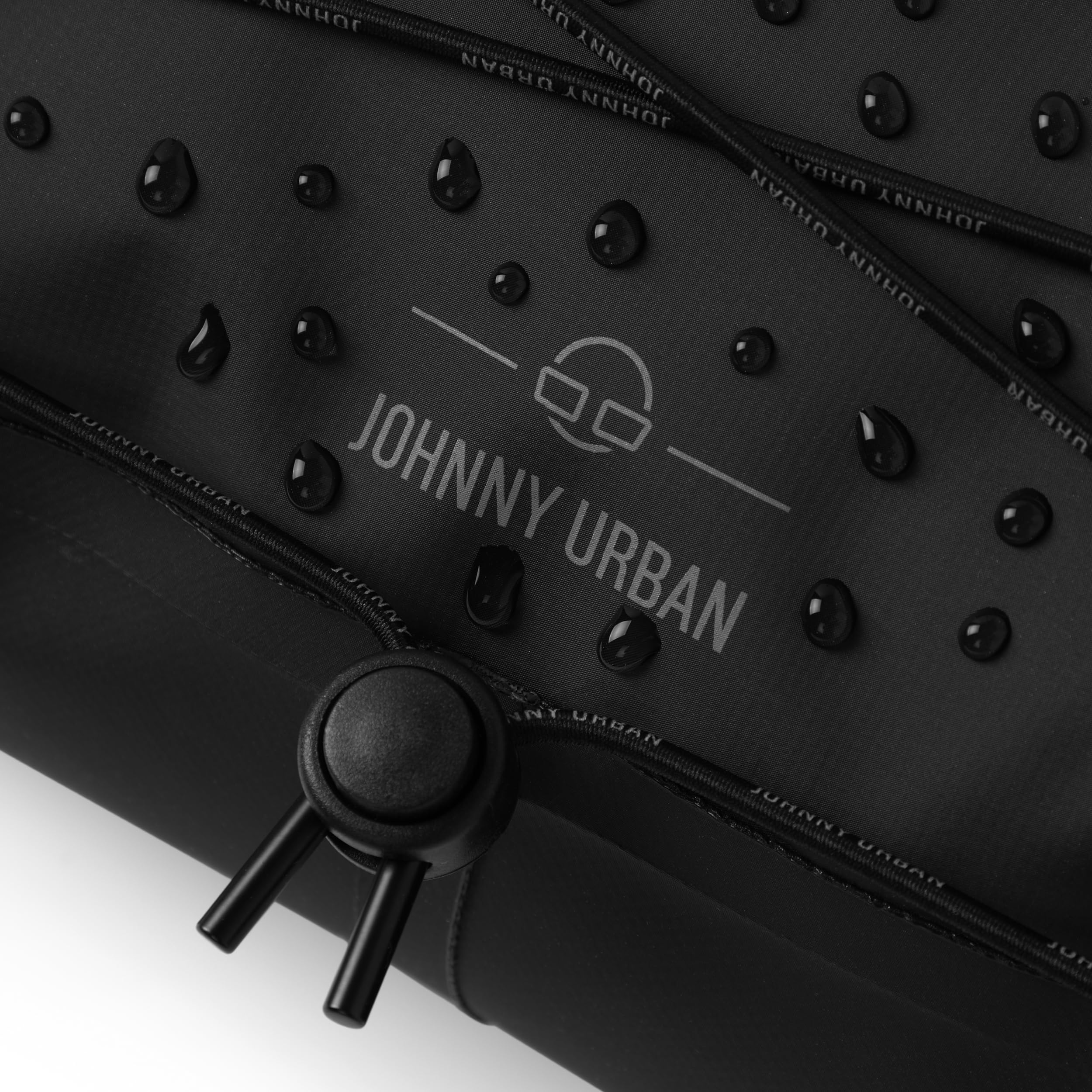 Johnny Urban Borsa Manubrio Bici Impermeabile Nero - Arlo - 2 in 1 Borsa Bici e Tracolla - Borsa Bikepacking per Manubrio Anteriore - Borsa per Bicicletta - Resistente all'Acqua
