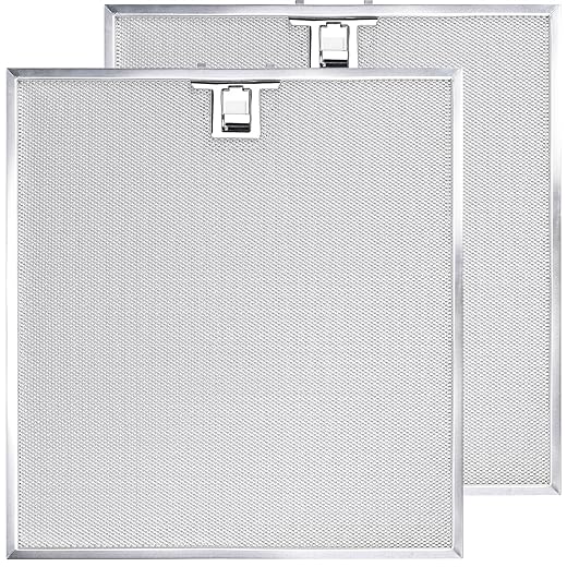Range Hood Filter Replacement, 30 In Pyramid Wall Mount Range Hood Filters Replacement, Vissani-WA0575, Grease Filters 13.54x14.41Inch (344x366mm), Aluminum Vent Filter from Huare Technology, 2PCS