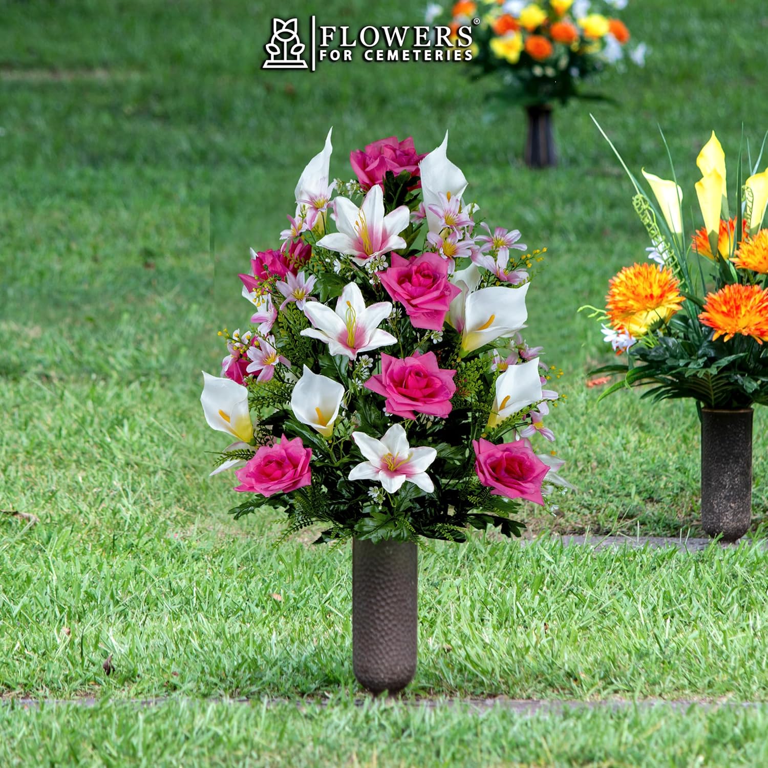 Pink Roses, White Lily & Calla Lilies 36 Flowers Lebanon Ubuy