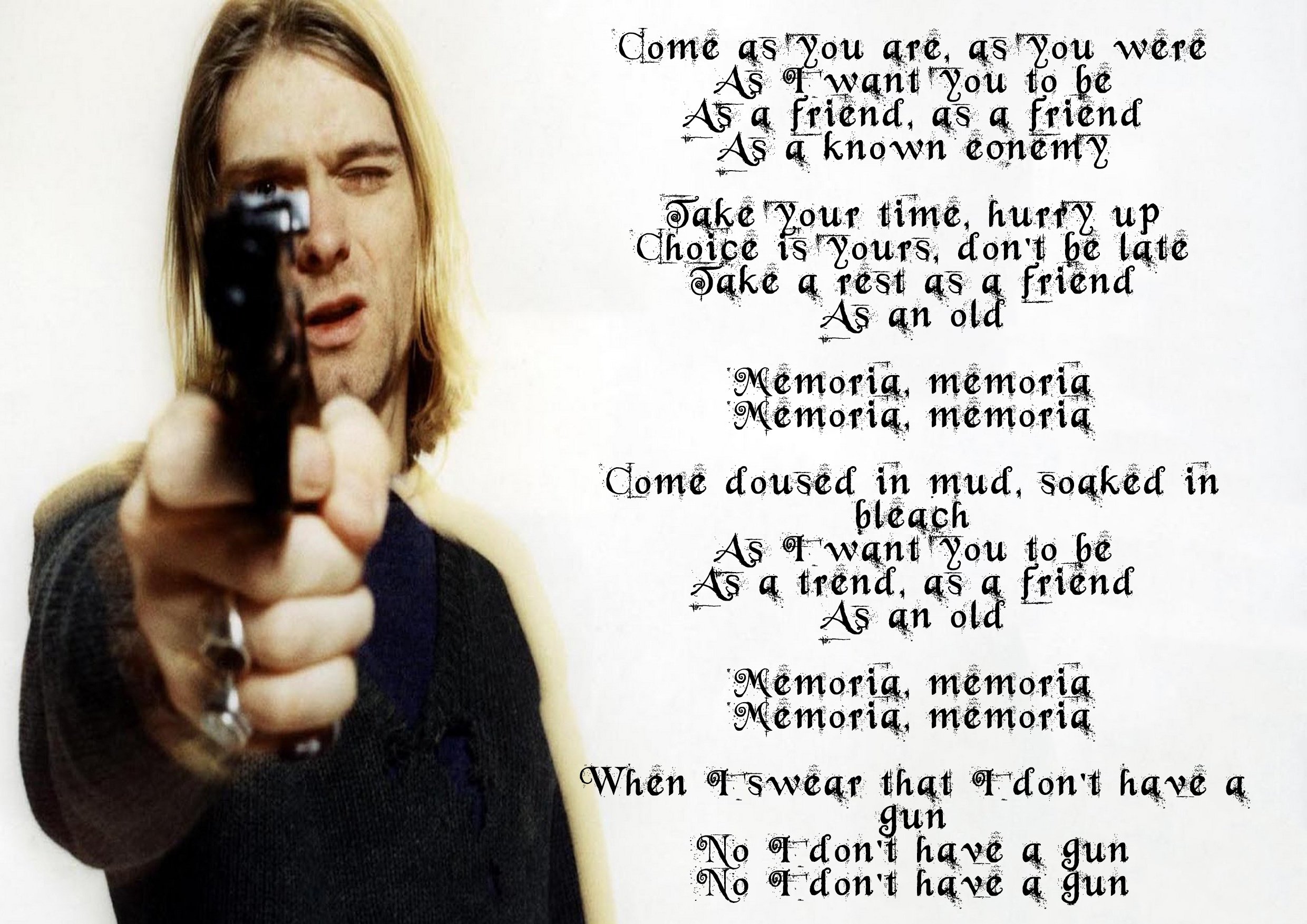 Nirvana Song Lyrics 25 Best Nirvana Song Lyrics