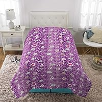 Vista 168 de Franco Ropa de cama para niños, edredón de microfibra suave, tamaño matrimonial, PJ Masks Paw Patrol Girls