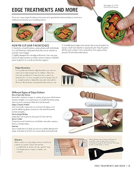Get Started in Leather Crafting: Step-by-Step Techniques and Tips for Crafting Success (Design Originals) Beginner-Friendly Projects, Basics of Leather Preparation, Tools, Stamps, Embossing, and More