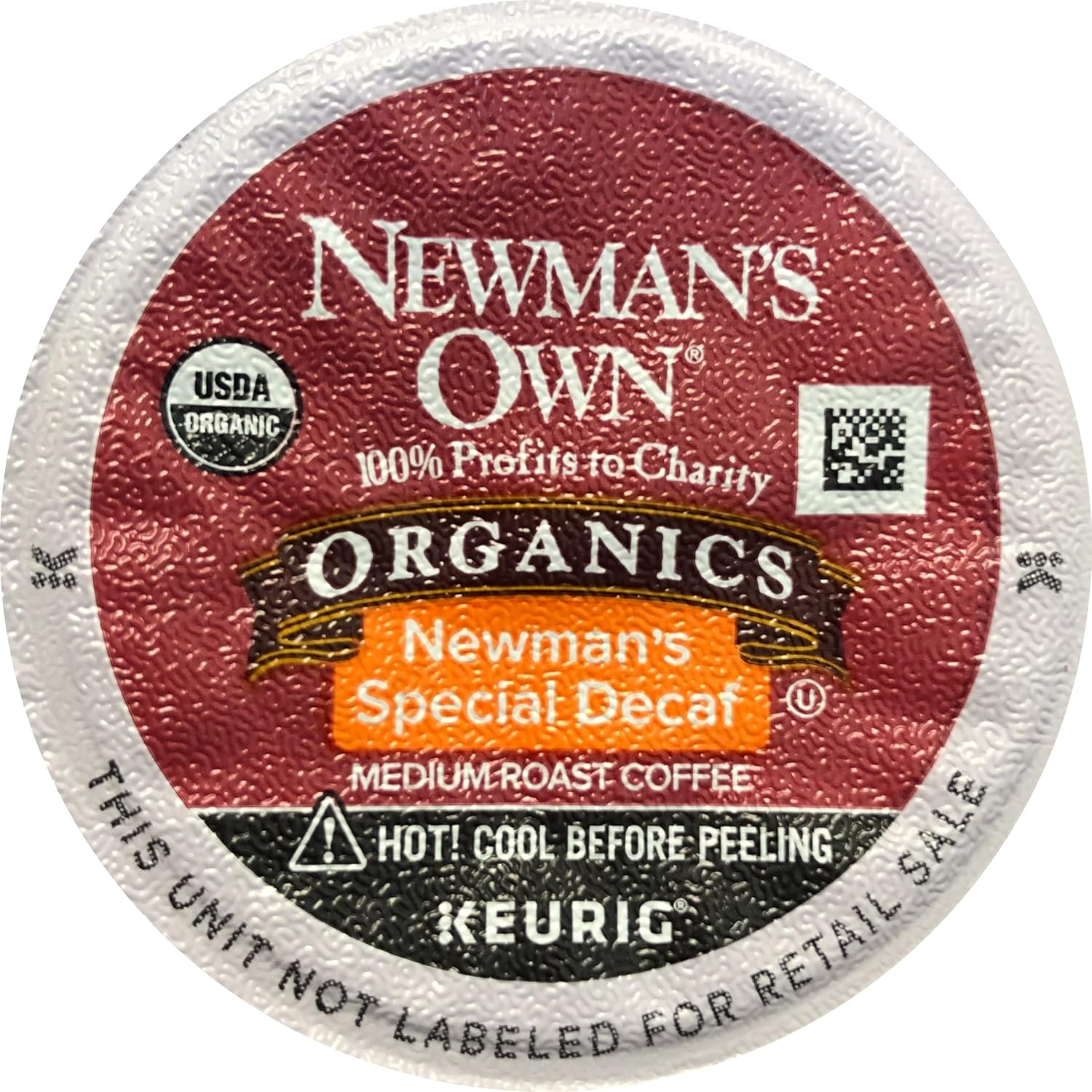 Newman's Own Organics Special Blend Decaf, Single-Serve Keurig K-Cup Pods, Medium Roast Coffee, 24 Count