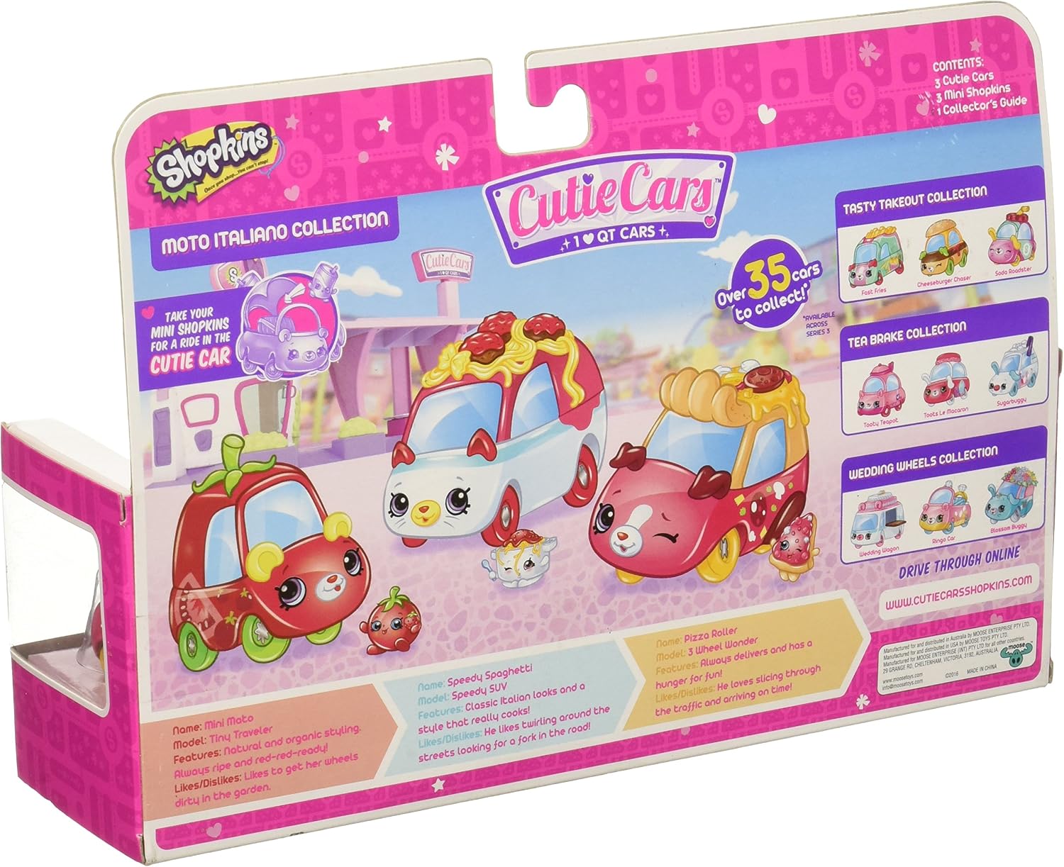 Shopkins S3 3 Pack - Moto Italiano